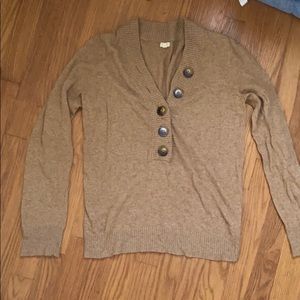 JCrew Camel Sweater